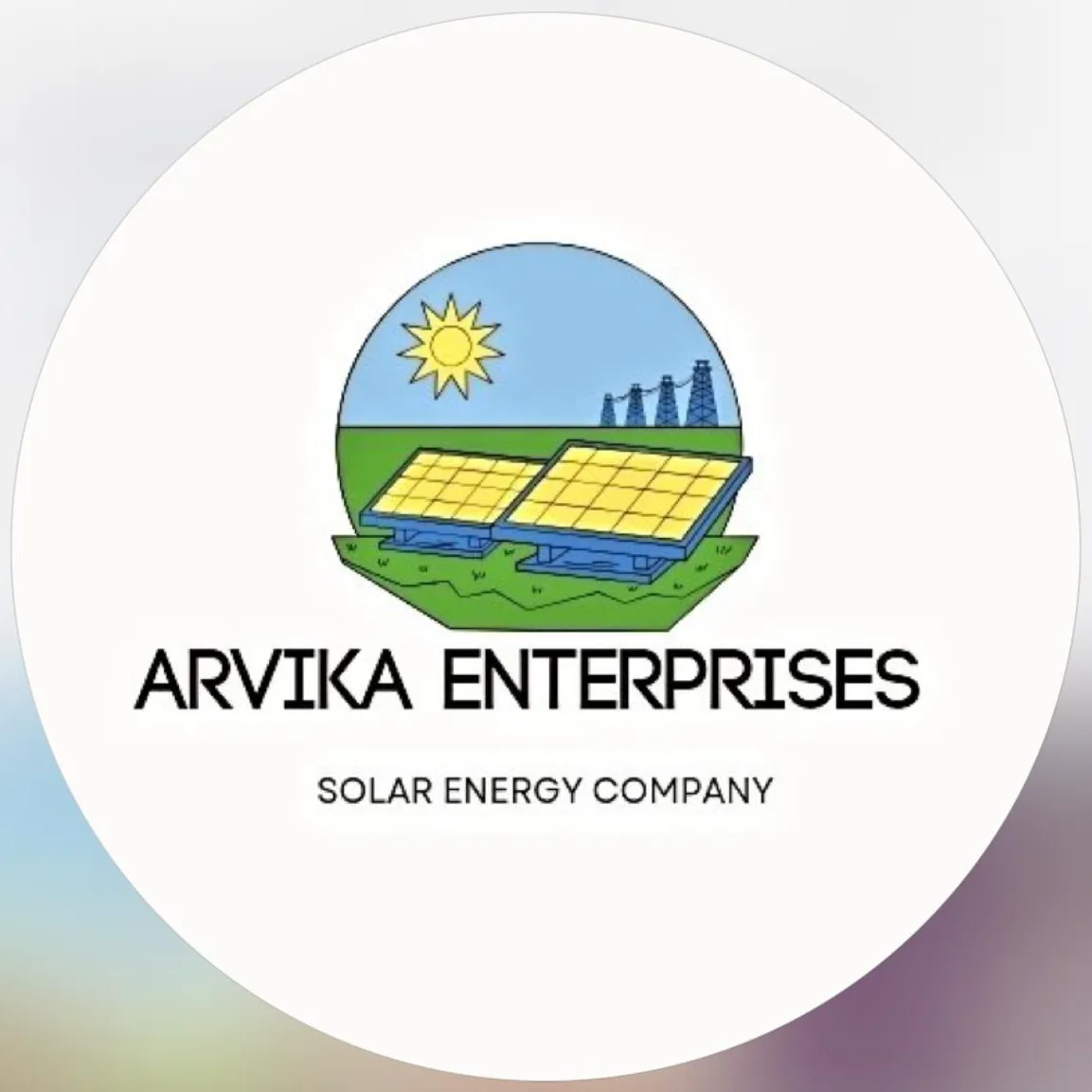 Arvilka Solar Logo